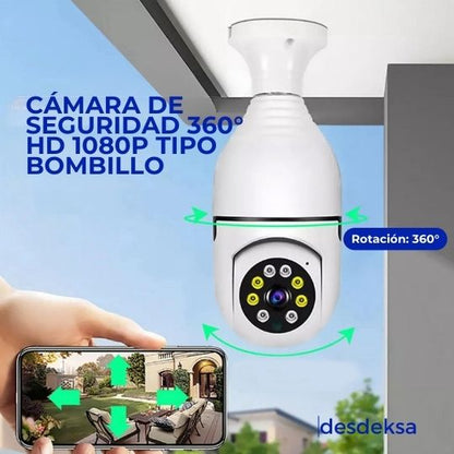 Cámara de Seguridad 360° Panorámica