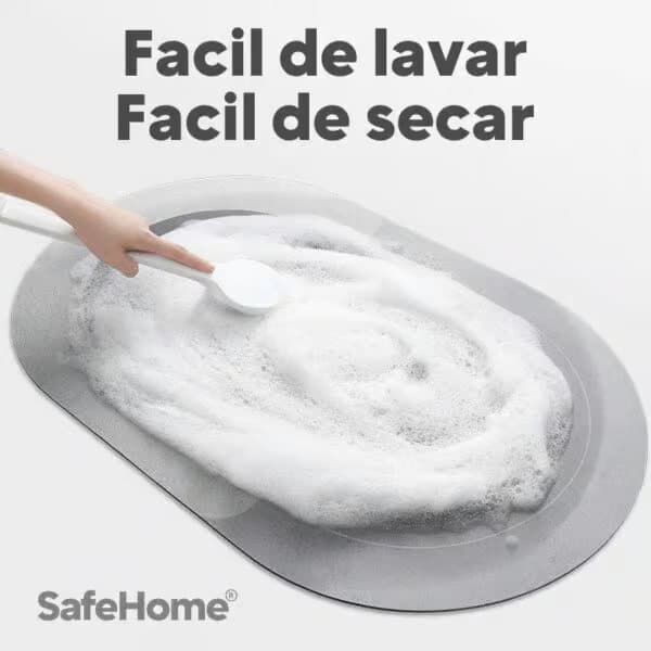 SlipSafe™ Tapete Antideslizante y Absorbente para Baño