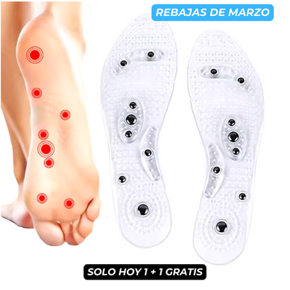 Plantillas de masaje magnético de acupresión unisex - Envío Gratis