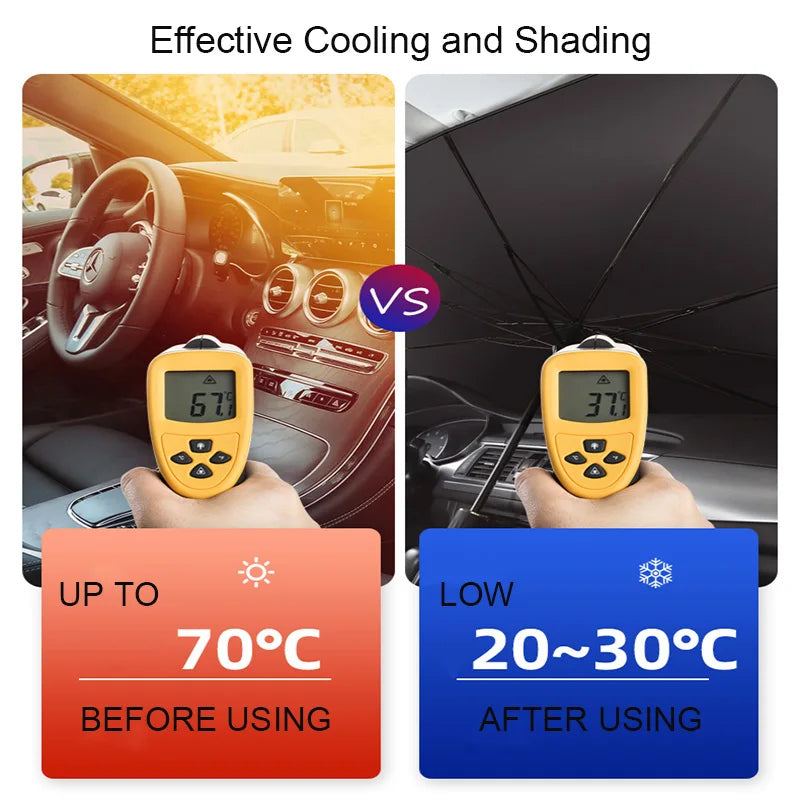 SunShield Protection® Paraguas Parasol Para Auto Premium - Envío Gratis