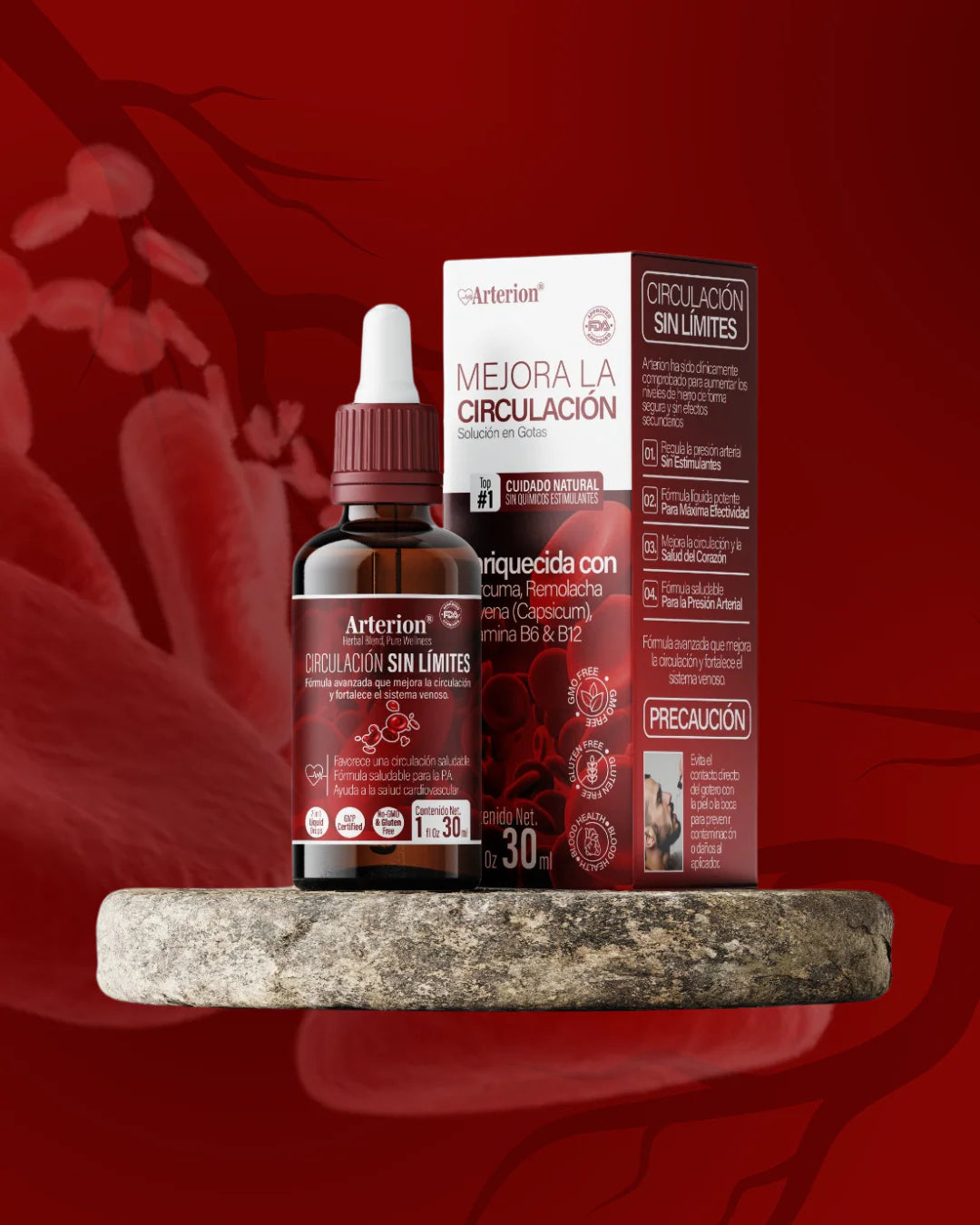 ARTERION - MEJORA TU CIRCULACIÓN Y VITALIDAD - ENVÍO GRATIS