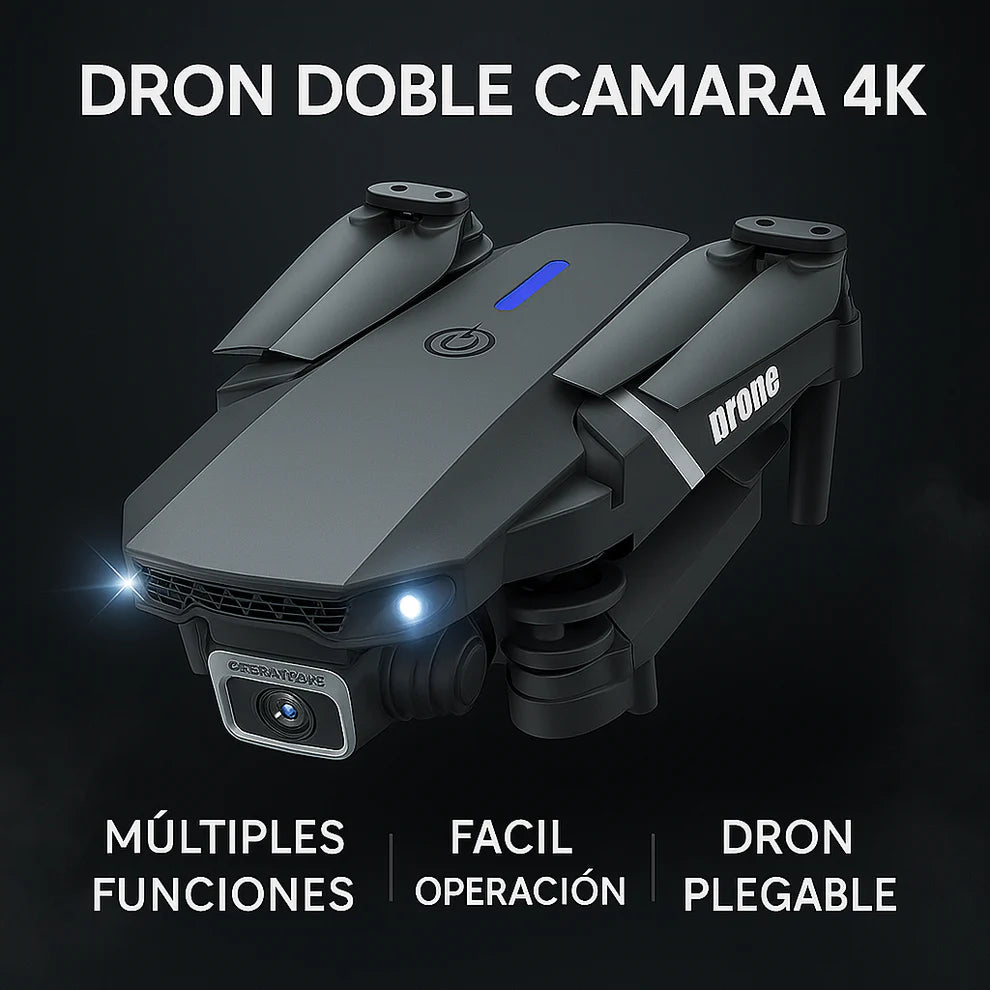 DRON 4K PRO MAX — DOBLE CÁMARA - Envío Gratis