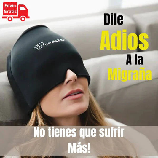 GORRO TERAPÉUTICO DE ALIVIO EN GEL ANTI-MIGRAÑA - ENVIO GRATIS