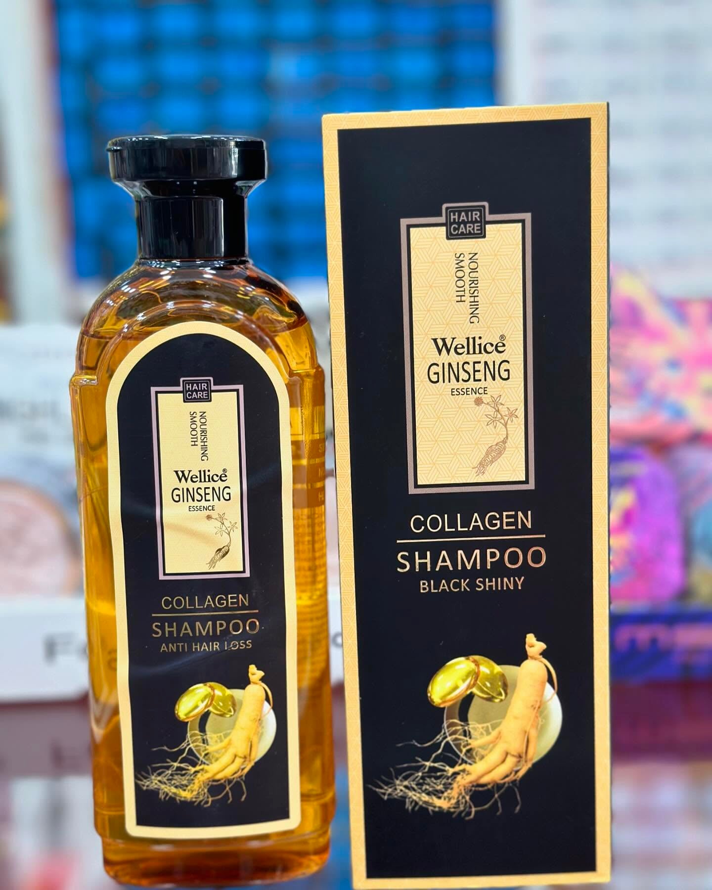 SHAMPOO ANTICAIDA GINSENG 🌿+ Cepillo Masajeador de obsequio🎁