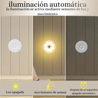 Lámpara Luz Led Con Sensor De Movimiento x3 con Envío Gratis