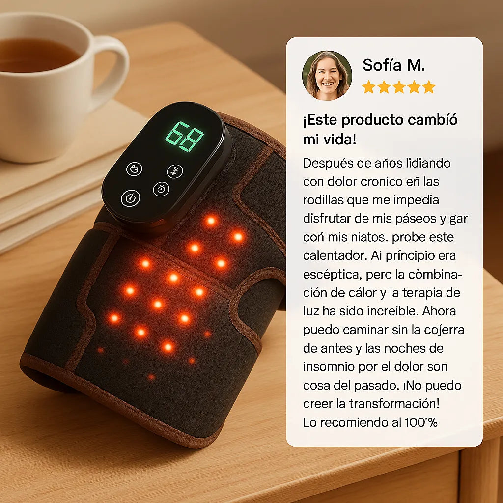 Rodillera Terapéutica con Calor - Envío Gratis