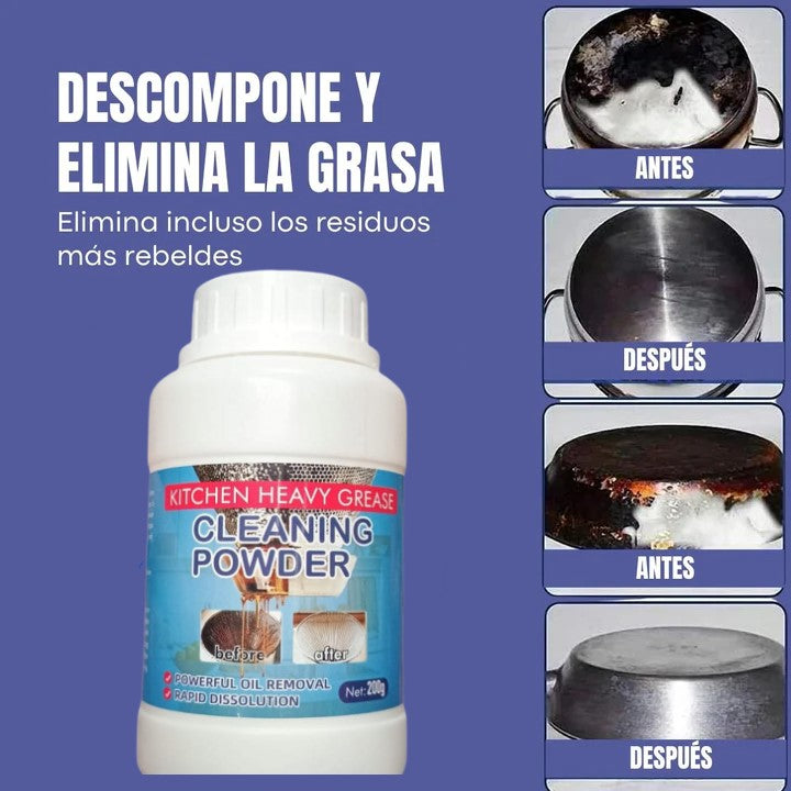 PowerClean® Limpiador en Polvo Quita manchas y Multiusos