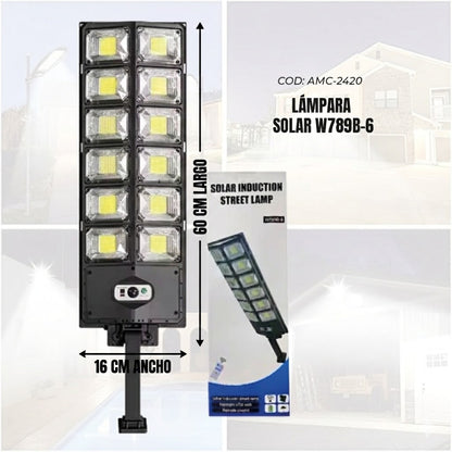 Lámpara Solar Ultra-Potente 7700LM – Seguridad Total para Tu Hogar - Envío Gratis