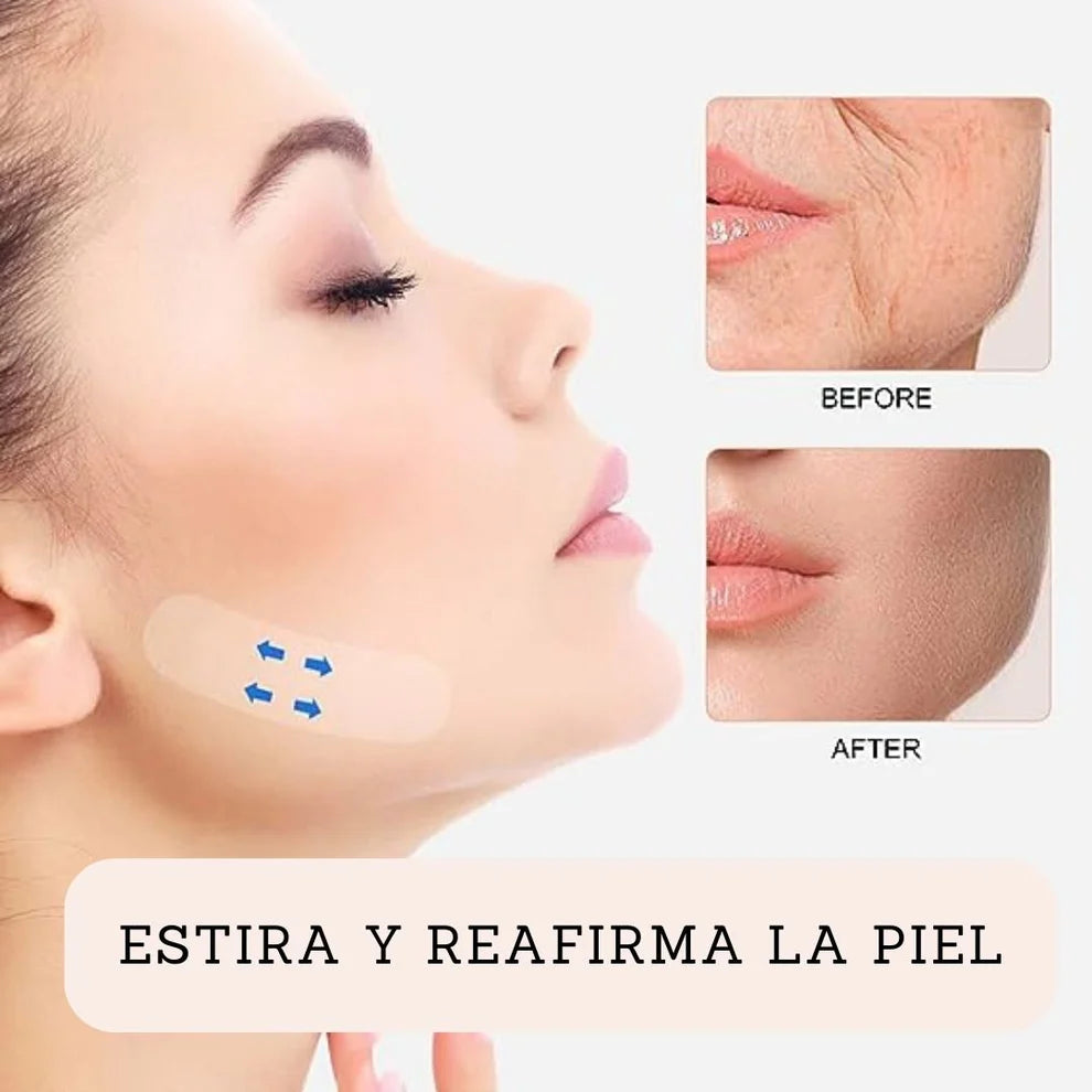 Parches invisibles de estiramiento facial PROMOCION PAGA 2 RECIBE 1 ADICIONAL - ENVIO GRATIS