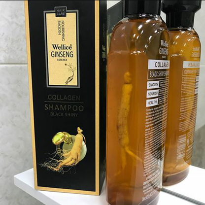 SHAMPOO ANTICAIDA GINSENG 🌿+ Cepillo Masajeador de obsequio🎁